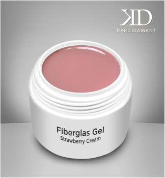 Fiberglas Gel "Strawberry Cream" Karl Diamant 5 ml